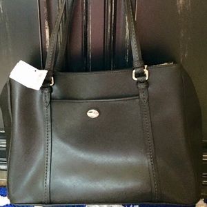 Authentic NEVER USED Coach Purse-Black-Med to Lg